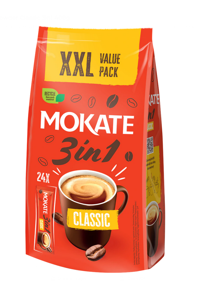 MOKATE 3IN1 KAHVI 408G